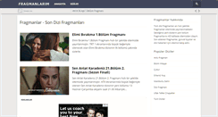 Desktop Screenshot of fragmanlarim.com